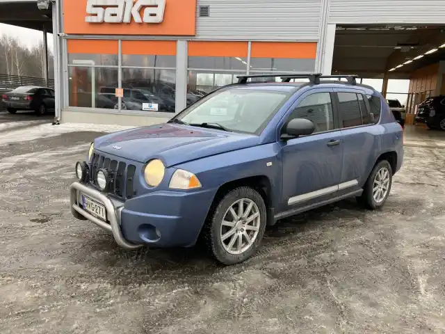 Sininen Tila-auto, Jeep Compass – HVG-271