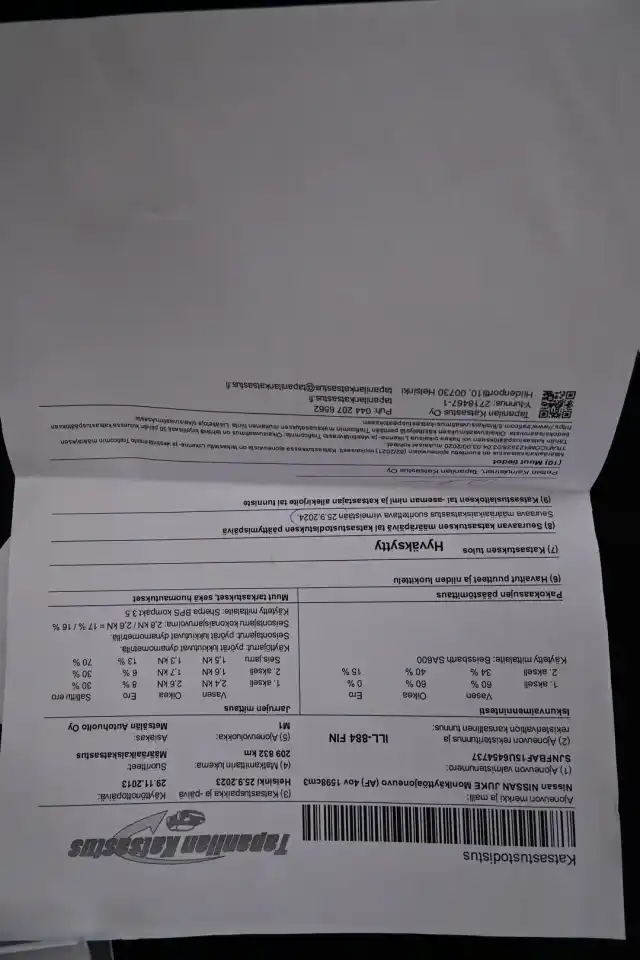 Valkoinen Viistoperä, Nissan Juke – ILL-884