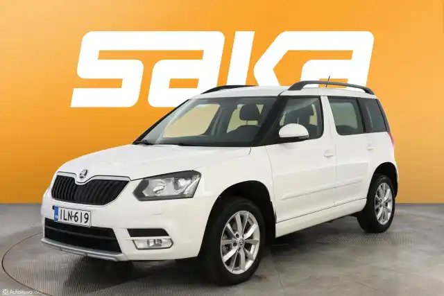 Valkoinen Maastoauto, Skoda Yeti – ILN-619