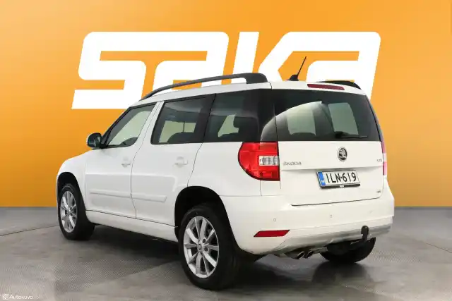 Valkoinen Maastoauto, Skoda Yeti – ILN-619