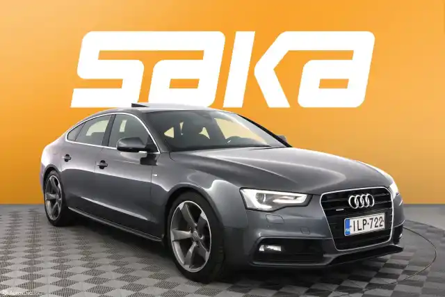 Harmaa Viistoperä, Audi A5 – ILP-722
