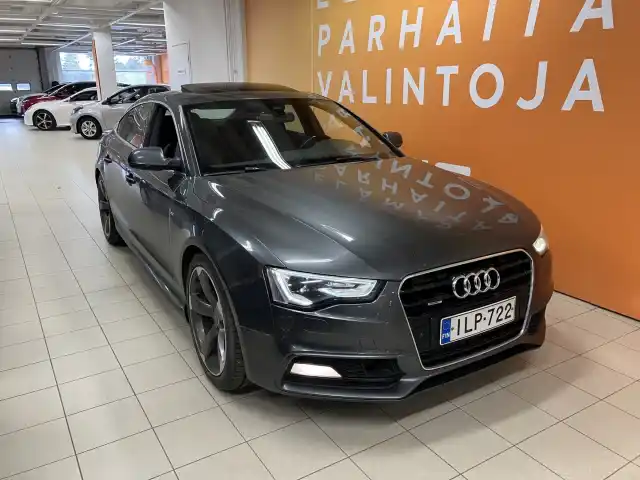 Harmaa Viistoperä, Audi A5 – ILP-722