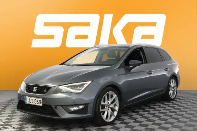 Harmaa Farmari, Seat Leon ST – ILS-569