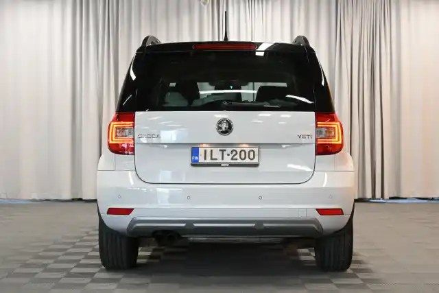 Valkoinen Maastoauto, Skoda Yeti – ILT-200