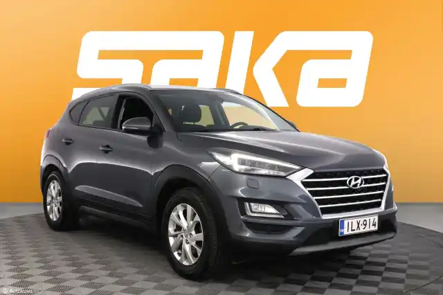 Harmaa Maastoauto, Hyundai Tucson – ILX-914