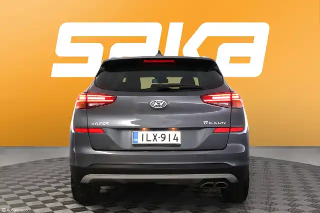 Harmaa Maastoauto, Hyundai Tucson – ILX-914