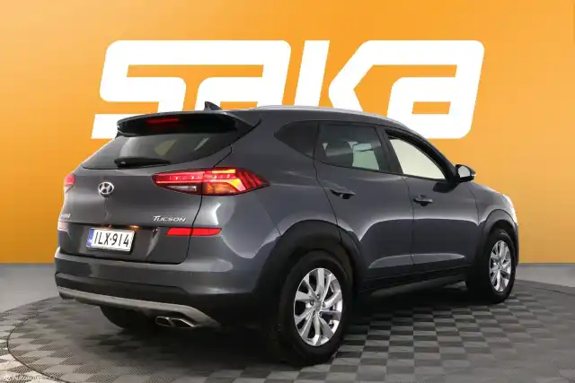 Harmaa Maastoauto, Hyundai Tucson – ILX-914