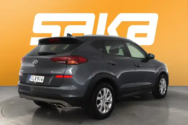 Harmaa Maastoauto, Hyundai Tucson – ILX-914