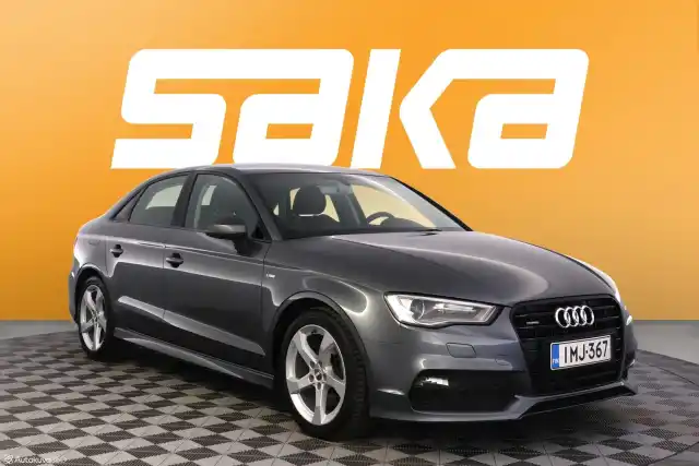 Harmaa Sedan, Audi A3 – IMJ-367