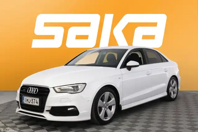 Valkoinen Sedan, Audi A3 – IMJ-374
