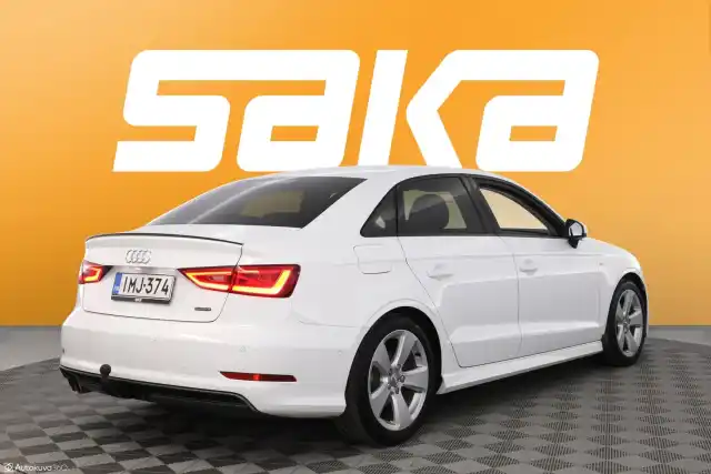 Valkoinen Sedan, Audi A3 – IMJ-374