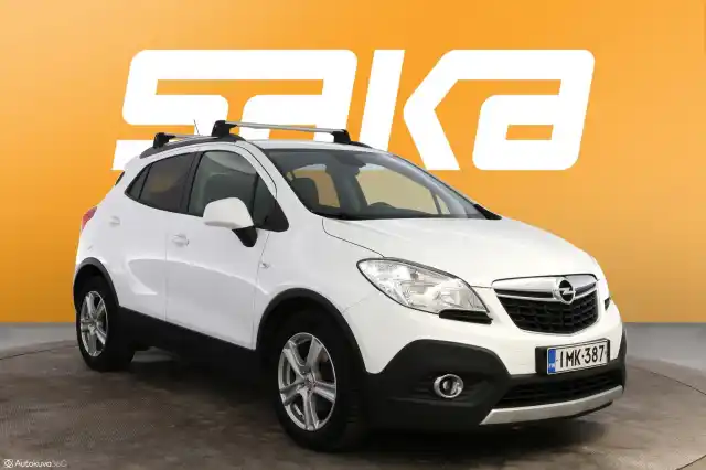 Valkoinen Maastoauto, Opel Mokka – IMK-387