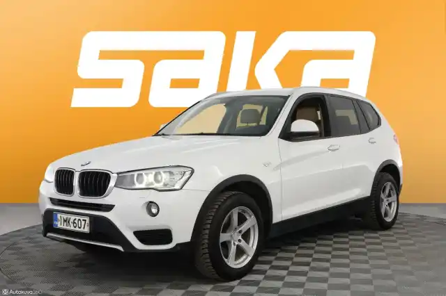 Valkoinen Maastoauto, BMW X3 – IMK-607