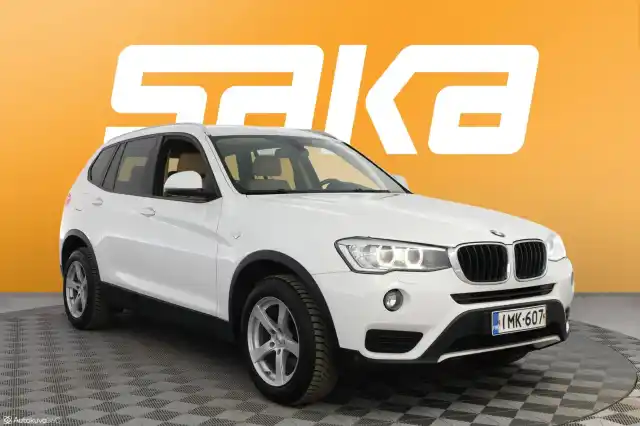 Valkoinen Maastoauto, BMW X3 – IMK-607