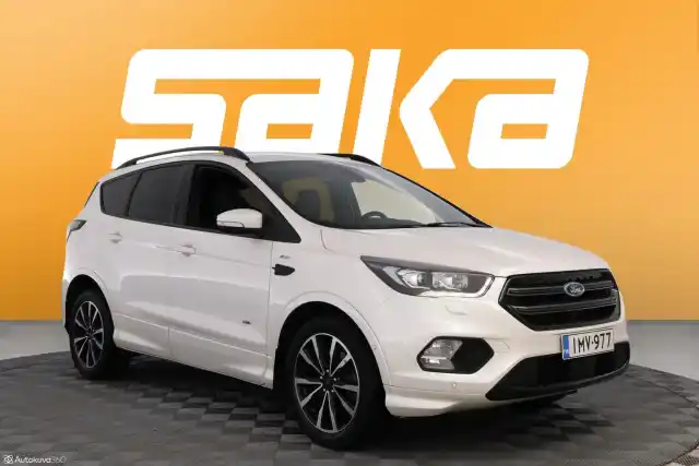 Valkoinen Maastoauto, Ford Kuga – IMV-977