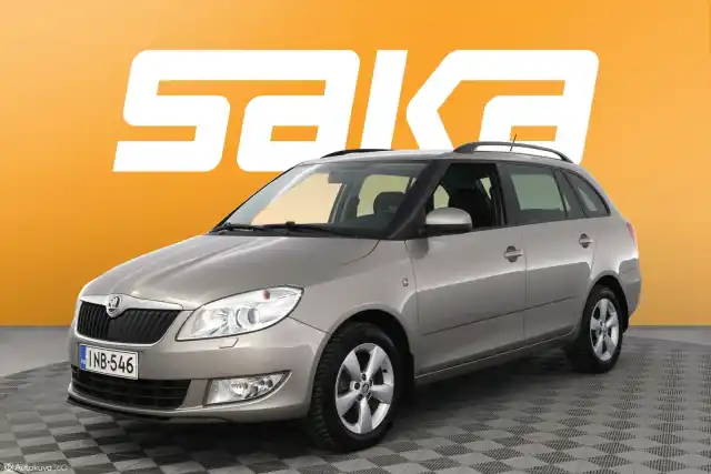 Beige Farmari, Skoda Fabia – INB-546