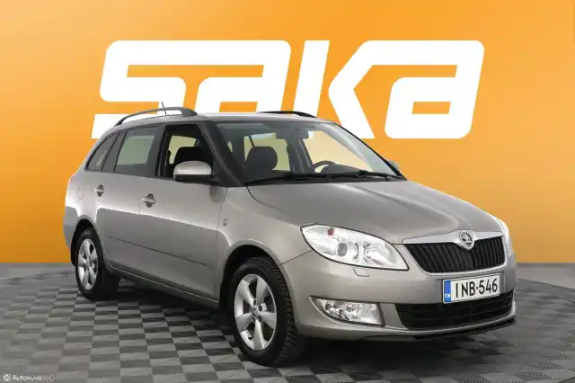 Beige Farmari, Skoda Fabia – INB-546