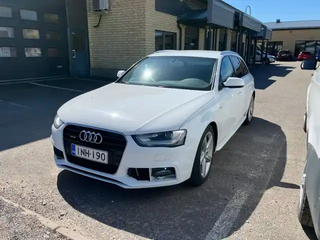 Valkoinen Farmari, Audi A4 – INH-190