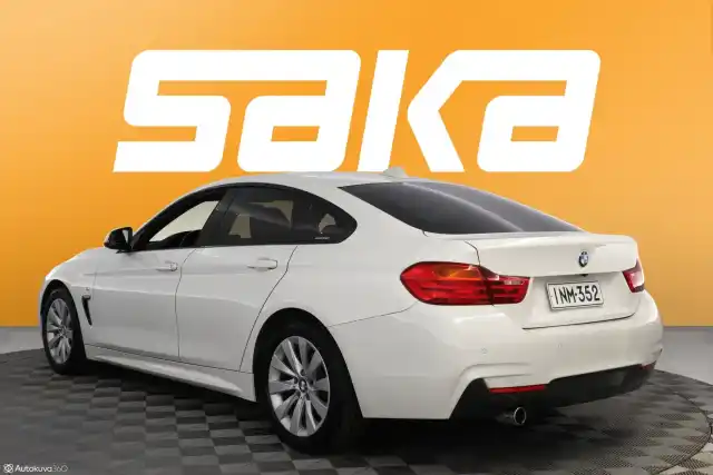 Valkoinen Sedan, BMW 418 – INM-352