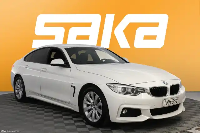 Valkoinen Sedan, BMW 418 – INM-352