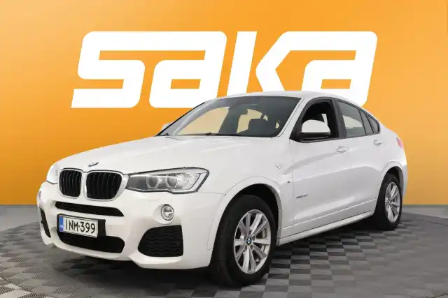 Valkoinen Maastoauto, BMW X4 – INM-399