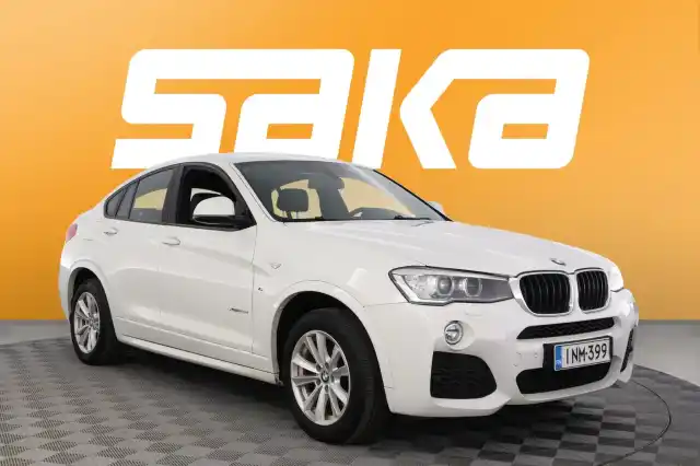 Valkoinen Maastoauto, BMW X4 – INM-399