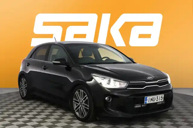Musta Viistoperä, Kia Rio – INU-315