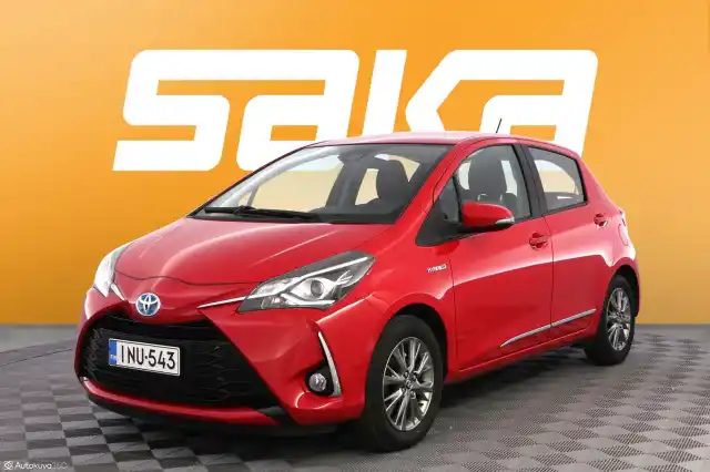 Punainen Viistoperä, Toyota Yaris – INU-543