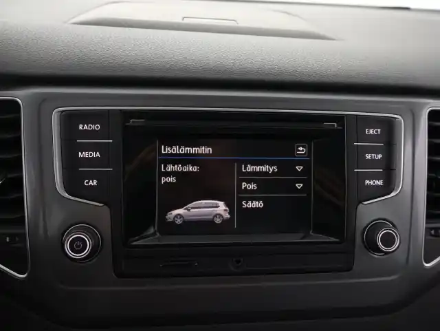 Harmaa Tila-auto, Volkswagen Golf Sportsvan – INU-806