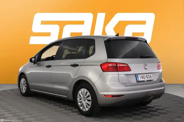 Harmaa Tila-auto, Volkswagen Golf Sportsvan – INU-806