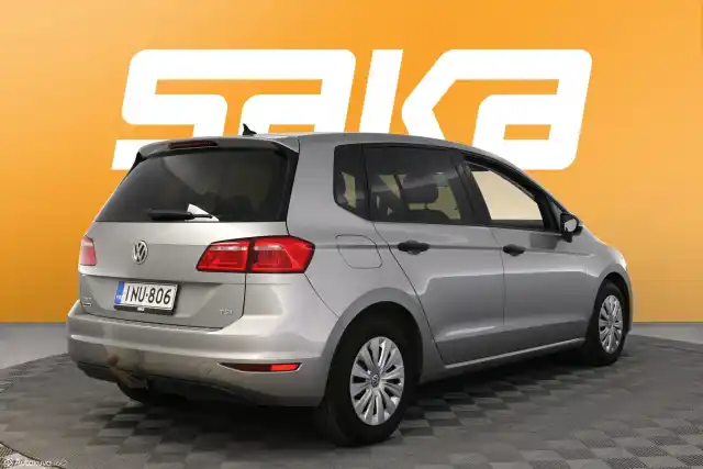 Harmaa Tila-auto, Volkswagen Golf Sportsvan – INU-806