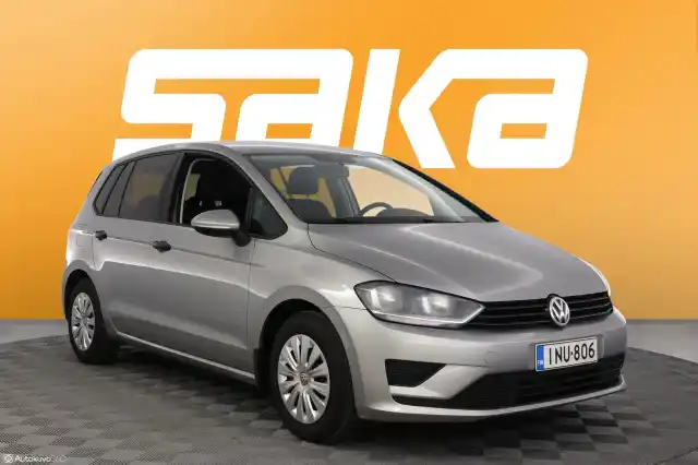 Harmaa Tila-auto, Volkswagen Golf Sportsvan – INU-806