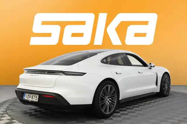 Valkoinen Sedan, Porsche Taycan – IOV-875