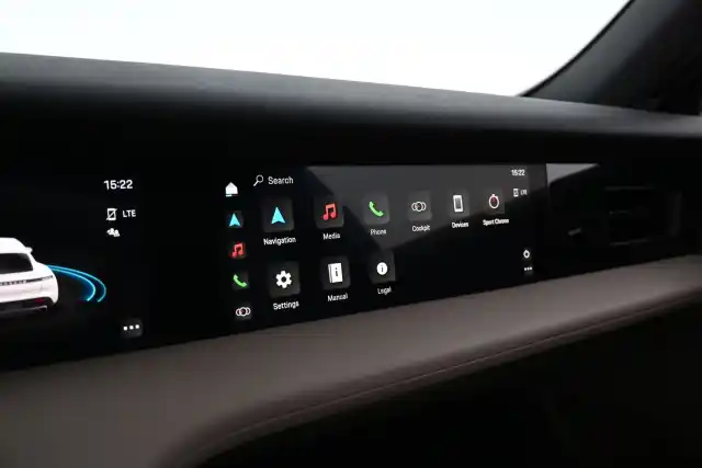 Valkoinen Sedan, Porsche Taycan – IOV-875