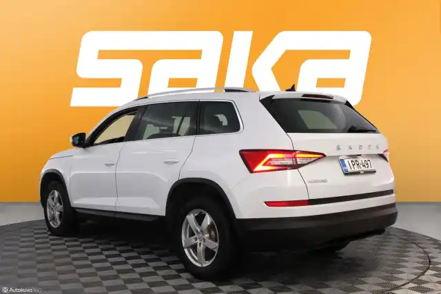 Valkoinen Maastoauto, Skoda Kodiaq – IPR-497