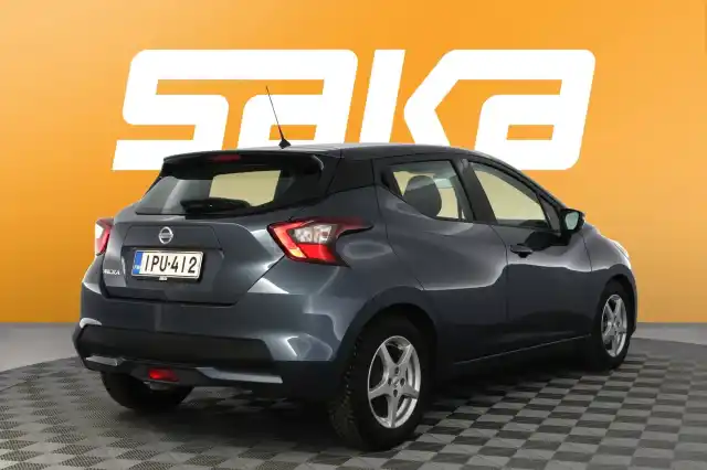 Harmaa Viistoperä, Nissan Micra – IPU-412