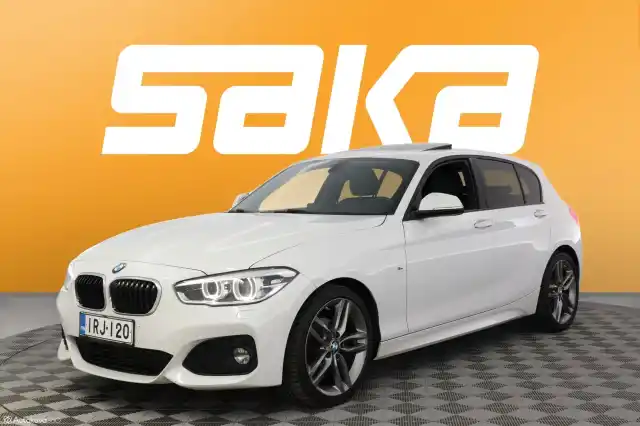 Valkoinen Viistoperä, BMW 118 – IRJ-120