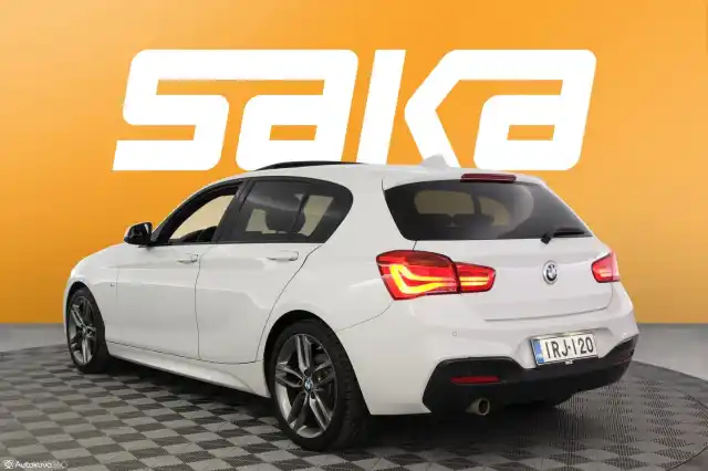 Valkoinen Viistoperä, BMW 118 – IRJ-120