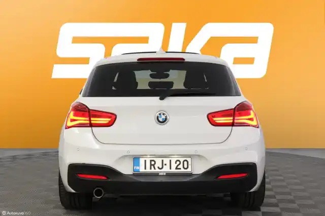 Valkoinen Viistoperä, BMW 118 – IRJ-120
