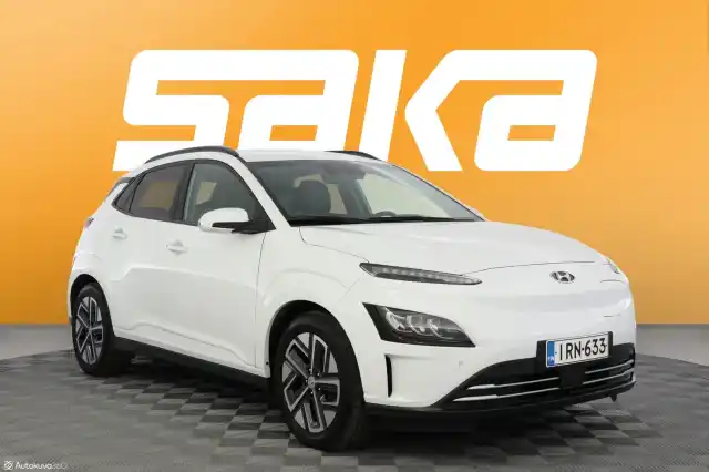 Valkoinen Maastoauto, Hyundai KONA ELECTRIC – IRN-633