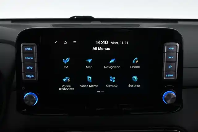 Harmaa Maastoauto, Hyundai Kona Electric – IRP-141