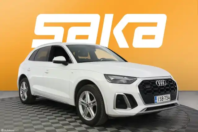 Valkoinen Maastoauto, Audi Q5 – ISB-734