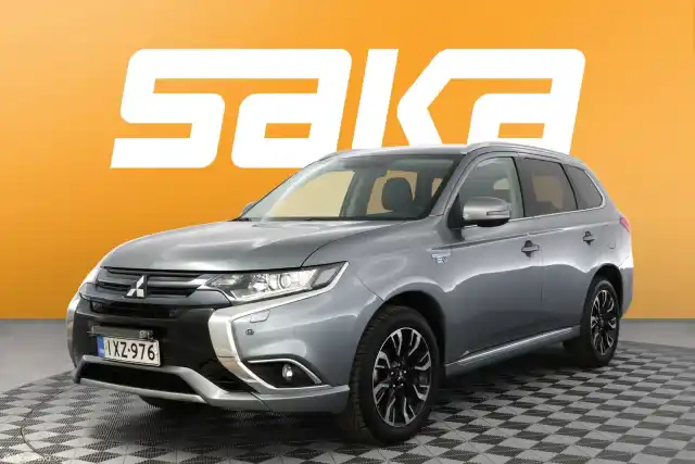 Harmaa Maastoauto, Mitsubishi Outlander PHEV – IXZ-976