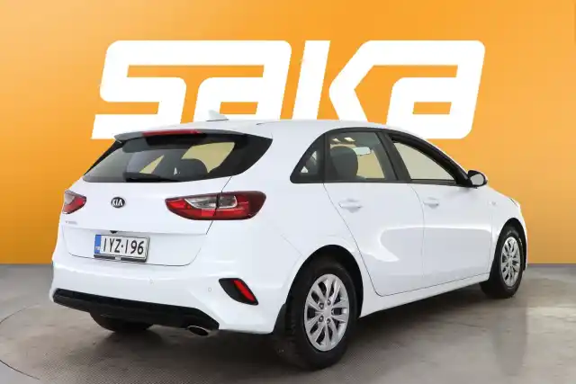 Valkoinen Viistoperä, Kia Ceed – IYZ-196