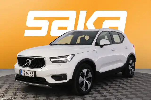 Valkoinen Maastoauto, Volvo XC40 – IZK-753