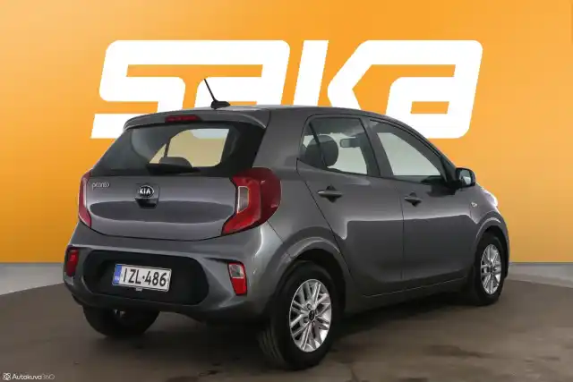 Harmaa Viistoperä, Kia Picanto – IZL-486