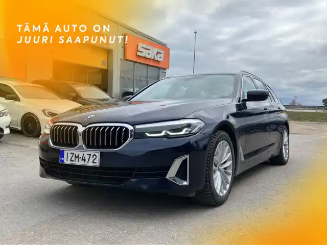 Sininen Farmari, BMW 520 – IZM-472
