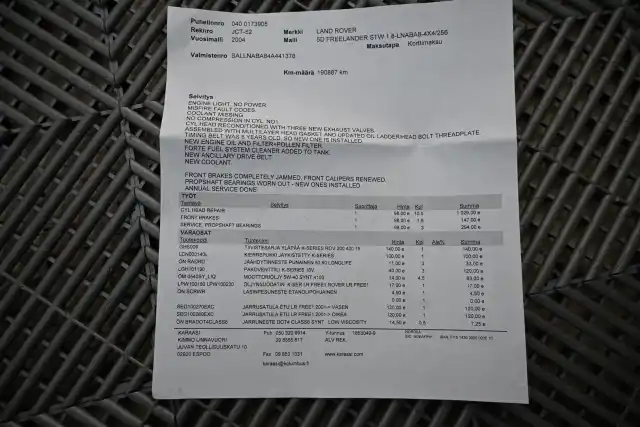Musta Henkilöauto, Land Rover Freelander – JCT-52