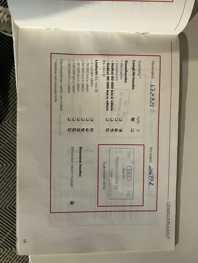 Vihreä Henkilöauto, Audi A4 – JFC-778