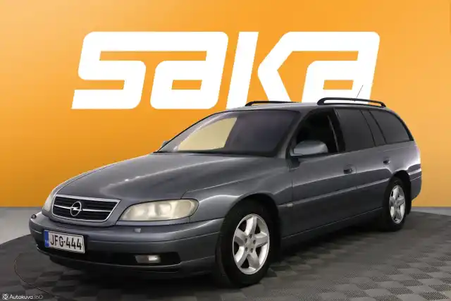 Harmaa Farmari, Opel Omega – JFG-444